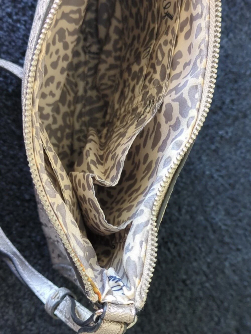 GUESS Metallic Silver Bag